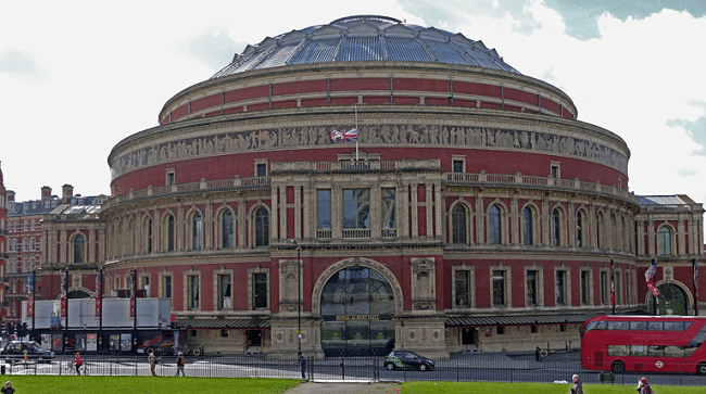 אולם הופעות מהידועים והגדולים בעולם. Royal Albert Hall