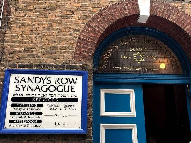 בית הכנסת האשכנזי סנדיס רואו בלונדון