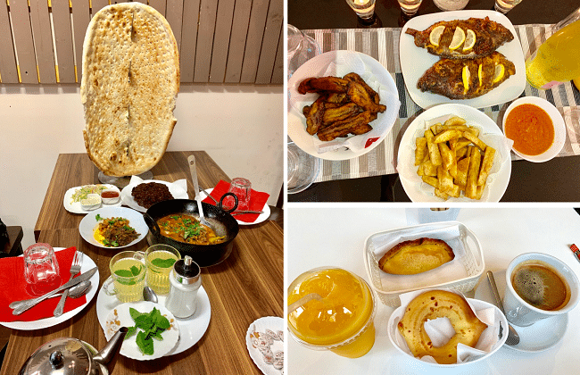 אוכל אפגני בוליביאני קולומביאני וארוחה ניגרית ביתית בלונדון