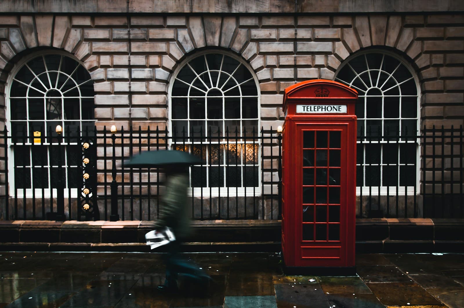 תא טלפון אדום בלונדון
