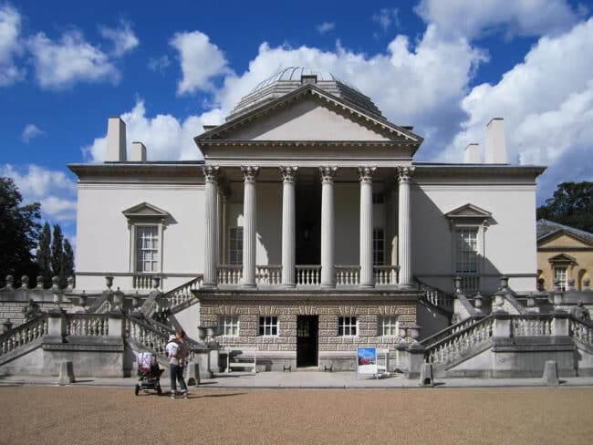 Chiswick House ההיסטורי והמרשים