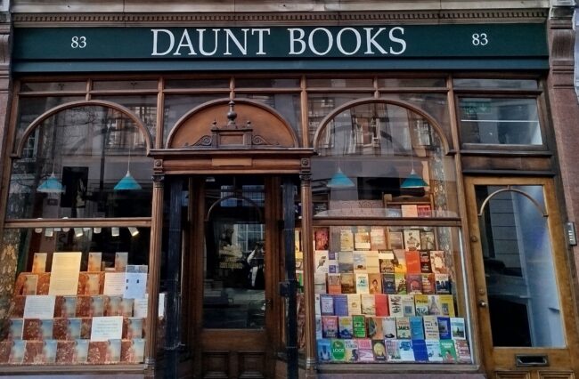 Daunt books - מבחוץ. תמונה: יואב אבני