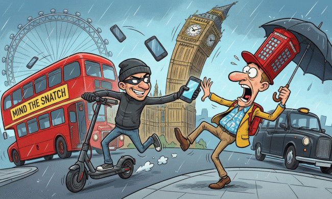 מגיפת גניבות הטלפונים בלונדון