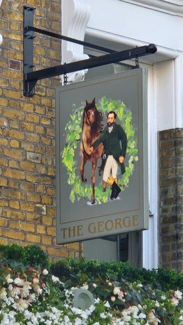 שלט The George