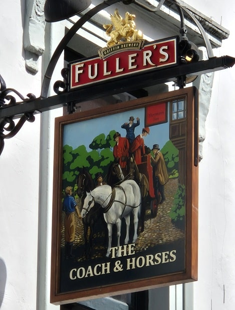 שלט של FULLERS