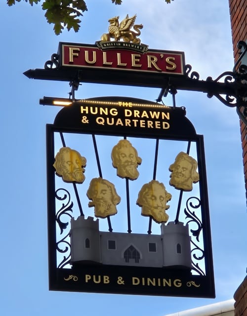 שלט של רשת FULLERS